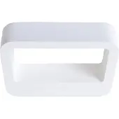 Näve Wandleuchten - LED Wandleuchte "WANNA", Wandlampe im Modern Style, ausGips in weiß, 5 cm hoch, Maße 20 x 12 cm, inkl. LED
