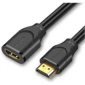 INF HDMI Verlängerungskabel: PVC, Sauerstofffreies Kupfer, 4K, 60Hz 2 m