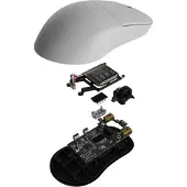 Endgame Gear XM2w 4k v2, rechts, Optisch, RF Wireless + USB Type-A, 30000 DPI, Weiß