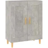 vidaXL Sideboard Betongrau 69,5x34x90 cm Holzwerkstoff
