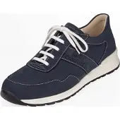 Finn Comfort Prezzo, Blau, Herrenschuhe, Schnürer, Leder, - Herrenschuhe Sneaker / Schnürschuh, Blau, leder (nubuk)