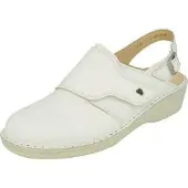 Finn Comfort , Assuan, Damen, Clogs, Weiß, Bequem, Leder, NEU - Damenschuhe Pantolette / Zehentrenner, Weiß
