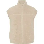 Pieces Pcsadia Teddy Weste | Beige | L