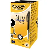 BIC M10 Clic, Schwarz, 50 Stück(e), Fein