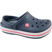 Crocs Crocband Clog, Uni, Kleinkind, Baby clogs, Navy, Rot, Weiß, 28/29, EUE