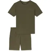 Schiesser Herren Pyjama Modern BondedSchlafanzug, Pyjama Set, Nachtwäsche