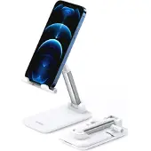 UGREEN Black Week % | Foldable Multi-Angle Handy Desktop Halterung silber