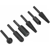 AWTOOLS Schneidwerkzeuge für Metall (2 Stück) und Holz (4 Stück).