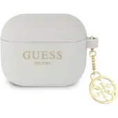 GUESS GUA3LSC4EG AirPods 3 Abdeckung grau/grau Silikon Charm 4G Collection