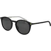 Polaroid PLD 4206/S/X Herren-Sonnenbrille Vollrand Panto Kunststoff-Gestell, schwarz