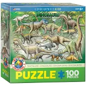 Eurographics Puzzle Dinosaurier 100 Teile