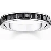 Thomas Sabo - TR2358-643-11-60 - Ring - Damen - 925er Silber geschwärzt - Weite 60