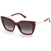 Nina Ricci SNR436 Rosso opalino lucido 54/17/140 Damen Sonnenbrillen