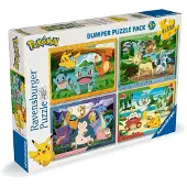 Ravensburger Pokémon-Puzzle 4x100 Teile