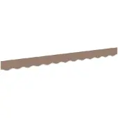 vidaXL Markisenschürzen-Ersatz Taupe 481 x 20 cm Polyester
