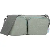 Fritzi aus Preußen Umhängetasche Donny Crossover Bag Long Canvas Jade grüngrau