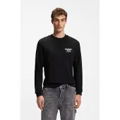HUGO Sweatshirt "Nespon", Rundhalsausschnitt, Regular Fit, reine Baumwolle