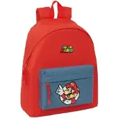 Safta Super Mario 20.80l Rucksack Rot Kinder Rot One Size