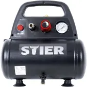 Stier Kompressor MKT 180 l/min | 8 bar | 6 l | ölfrei