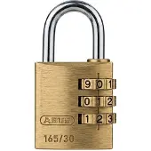 ABUS 165/30 5 Mm Combination Padlock Golden