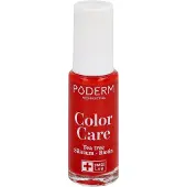 Poderm Vernis Color Care 363 Rouge Puissant 8 ml Nagellack