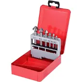 Ks Tools HSS Co 5 Kegel-Entgratsenker-Satz, Stahlblechkassette 6-tlg.