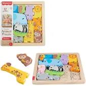 Fisher Price Holz-tierpuzzle