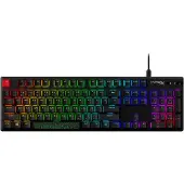 HyperX Alloy Origins PBT HX Rot – Mechanische Gaming-Tastatur, Volle Größe (100%), Kabelgebunden, USB, Mechanischer Switch, RGB-LED, Schwarz