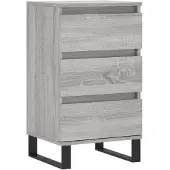 vidaXL Sideboard Grau Sonoma 40x35x70 cm Holzwerkstoff