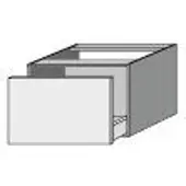 Sanipa P223179 Anbau-/Solitärschrank mit Auszug