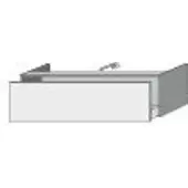 Sanipa G223779 Anbau-/Solitärschrank mit Auszug