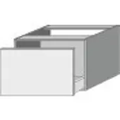 Sanipa G123122 Anbau-/Solitärschrank mit Auszug