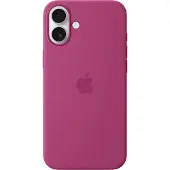Apple Original iPhone 16 Plus Hülle - Silikon - Backcover/Soft Case - Rosa