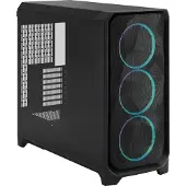 Fractal Design Meshify 3 XL, PC, Schwarz, ATX, EATX, ITX, micro ATX, SSI CEB, SSI EEB, Stahl, Gehärtetes Glas, Gaming, Multi