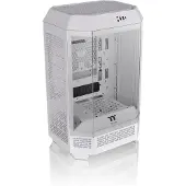 Thermaltake The Tower 300, Micro Tower, PC, Weiß, micro ATX, Mini-ITX, SPCC, Gehärtetes Glas, 21 cm