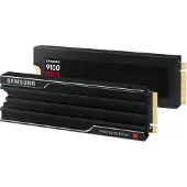 Samsung 9100 PRO Heatsink NVMe M.2 SSD, 1 TB, Farbe:Schwarz
