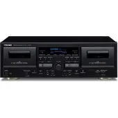 Teac W-1200 - Doppelkassettendeck - Schwarz