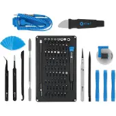 Ifixit EU145307-4, Werkzeug-Sets, Universal, Eröffnungswahl, Schraubendreher, Spudger, Saugnapf, Pinzette, Schwarz, Blau, Edelstahl, Flach, Sicherheitstorx, Maulschlüssel, Torx, 3 Pinzette