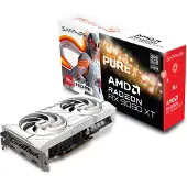 SAPPHIRE TECHNOLOGY PURE AMD Radeon RX 9060 XT GPU, Radeon RX 9060 XT, 16 GB, GDDR6, 128 Bit, 7680 x 4320 Pixel, PCI Express x16 5.0