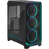 Fractal Design Meshify 3, PC, Schwarz, ATX, EATX, micro ATX, Mini-ITX, Stahl, Gehärtetes Glas, Gaming, Multi