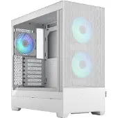Fractal Design Pop Air, Tower, PC, Weiß, ATX, micro ATX, Mini-ITX, Stahl, Gehärtetes Glas, Gaming