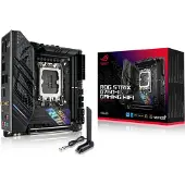 Asus ROG STRIX B760-I GAMING WIFI, Intel, LGA 1700, Intel Celeron, Intel Core i3, Intel Core i5, Intel Core i7, Intel Core i9,..., LGA 1700, DDR5-SDRAM, 96 GB