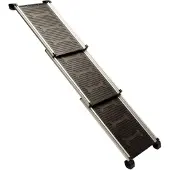 4Pets EasySteps Hundetrampe teleskopisch Anti-Rutsch 69-160 cm bis 100 kg