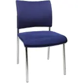 Topstar Bes.-Stuhl Visit10 m.Polster,blau