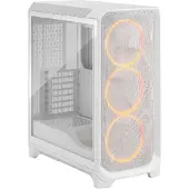 Fractal Design Meshify 3, PC, Weiß, ATX, EATX, micro ATX, Mini-ITX, Stahl, Gehärtetes Glas, Gaming, Multi