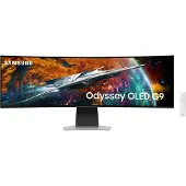 Samsung G95SC, 124,5 cm (49"), 5120 x 1440 Pixel, Dual QHD, OLED, 0,03 ms, Silber