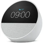 Amazon Echo Spot, Alexa, Sphärisch, Weiß, 7,19 cm (2.83"), 320 x 240 Pixel, MediaTek
