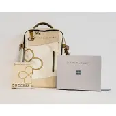 Microsoft NPU Surface Laptop7 & Rucksack schwarz/gold W11P