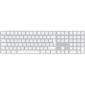 Apple Magic, Verkabelt & Kabellos, USB + Bluetooth, QWERTY, Weiß