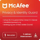McAfee Privacy & Identity Guard (1 Benutzer)